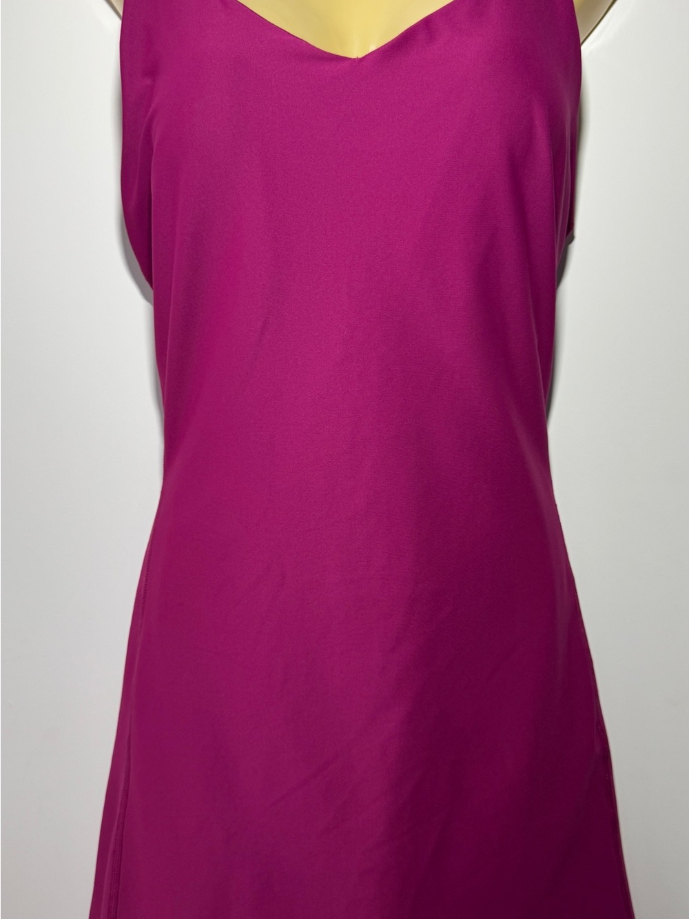 Old Navy Active PowerSoft Athletic Dress Womens Large Pink Magenta Go-Dry Tennis